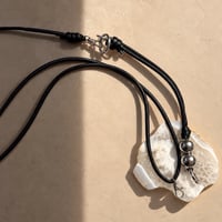 【NEW】2way strap 【silver beads・Black】