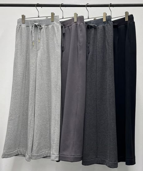 【R2603-UKP1096】 Bushed fleece wide pants (1741172)