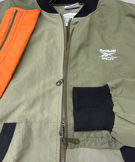 【R2603-RBK960】 Layered bomber jacket (1741099 ）