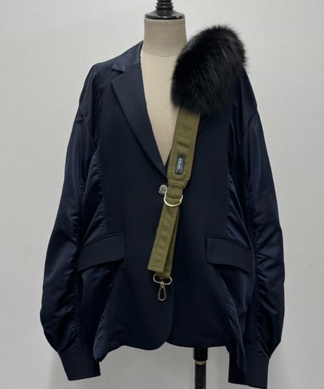 【R2603-FST1028】 Fur strap (1680081）