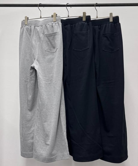 【R2603-SWP1049】 Acrylate sweat wide pants (1741134）