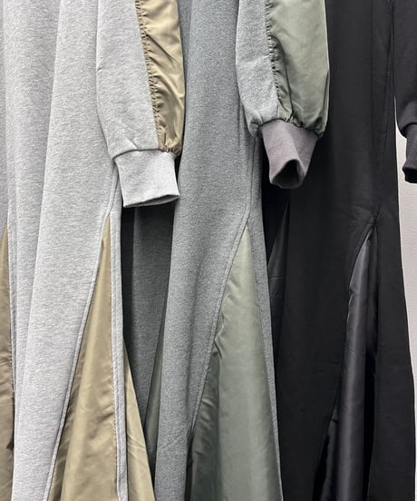 【R2603-UOP1103】 Brushed sweatshirt dress (1741173)