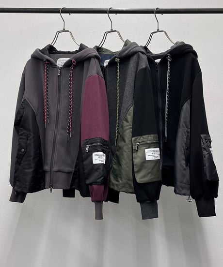 【R2603-UKP1094】 Bushed fleece hoodie (1741170)
