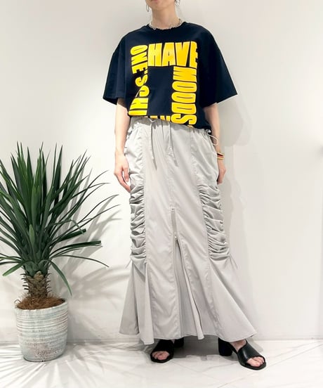 【R2601-ZSS966】 Zip shearing skirt（1741079）