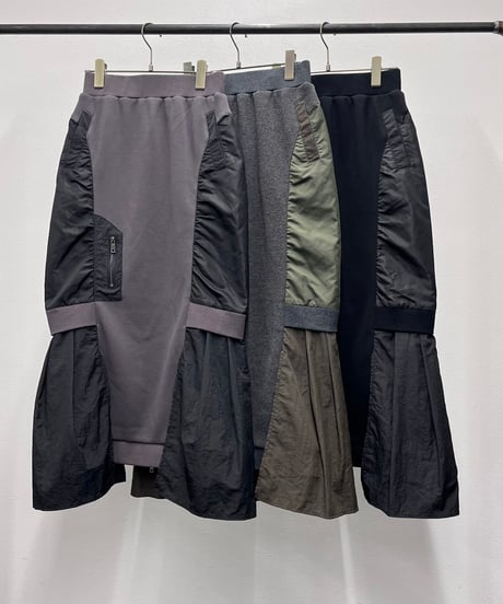 【R2603-UKS1095】 Bushed fleece Skirt (1741171)