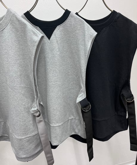【R2603-SWV1050】 Acrylate sweat vest (1741135）