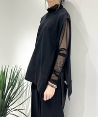 【R2603-SWV1050】 Acrylate sweat vest (1741135）