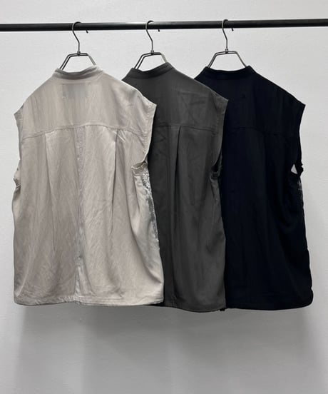 【R2603-NRJ1052】 Sleeveless lace jacket (1741136）