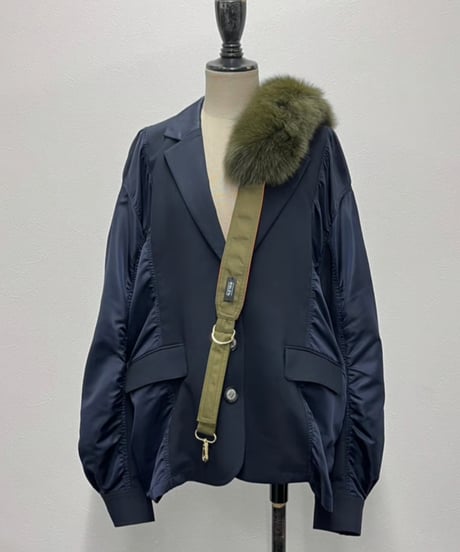 【R2603-FST1028】 Fur strap (1680081）