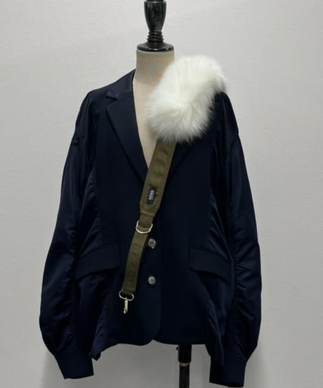 【R2603-FST1028】 Fur strap (1680081）