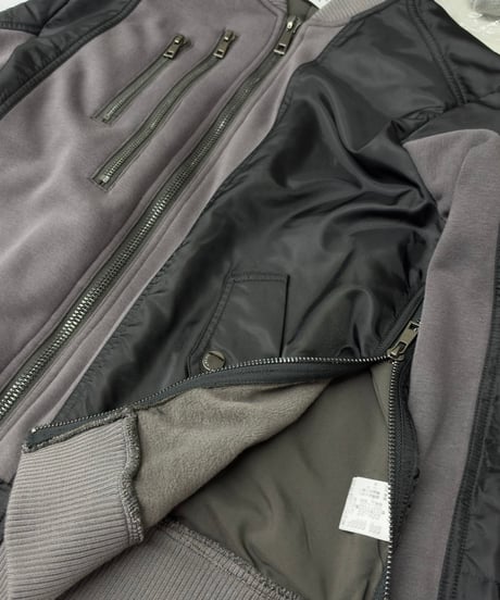 【R2603-UKM1090】 Fleece lined MA-1 (1741169）