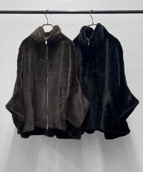 【R2603-MFP997】 Mink fur poncho（1680072）