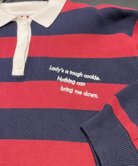 【R2603-RNT1055】 Rugby sweater (1741139）