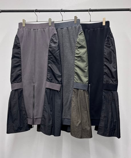 【R2603-UKS1095】 Bushed fleece Skirt (1741171)