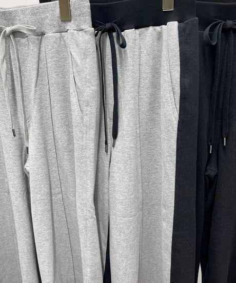 【R2603-SWP1049】 Acrylate sweat wide pants (1741134）