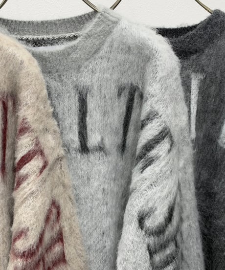 【R2603-RJN1087】 Logo Jacquard knit (1741182)