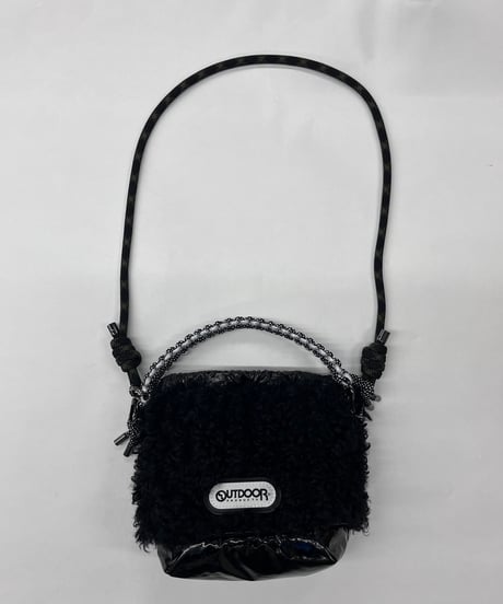 【R2603-RFQ58】 Reversible faux fur quilted bag (1741117）