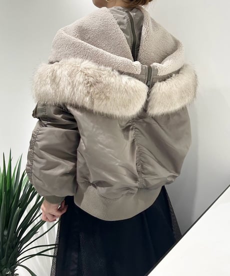 【R2603-BFB1014】 Big hoodie jacket（1680078）