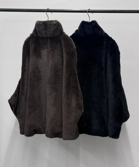【R2603-MFP997】 Mink fur poncho（1680072）