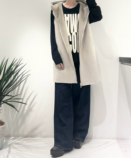 【R2603-MFV999】 Mink fur vest（1680074）