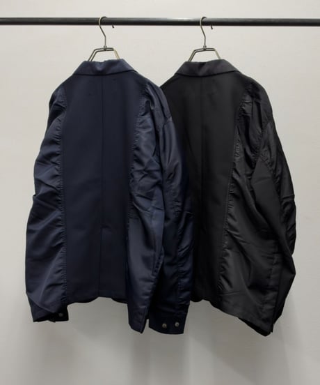 【R2603-DJK1046】 Hybrid tailored  jacket（1741165）