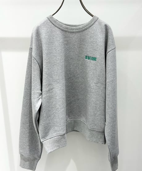 【R2603-BSS1100】 Sweatshirt with back embroidery (1741185）