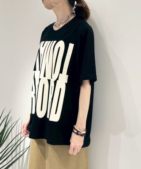 【R2603-GCS1033】 Big logo T-shirt（1741142）