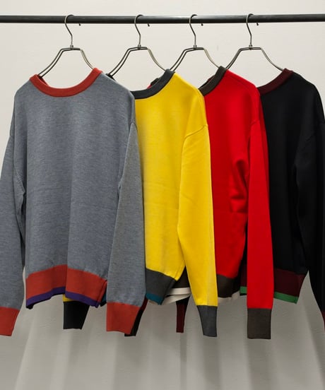 【R2603-IRN1082】 Intarsia logo sweater (1741181)
