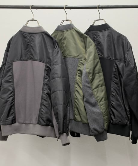 【R2603-UKM1090】 Fleece lined MA-1 (1741169）