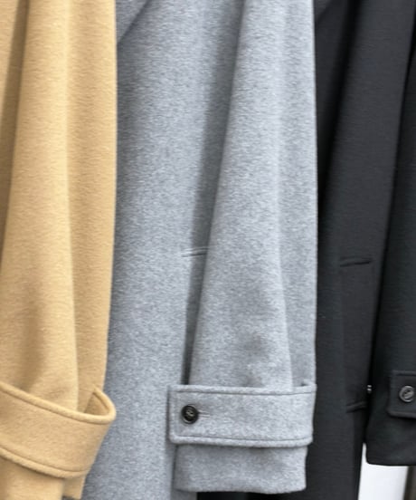 【R2603-TDK1088】 Long wool chesterfield coat (1680082)