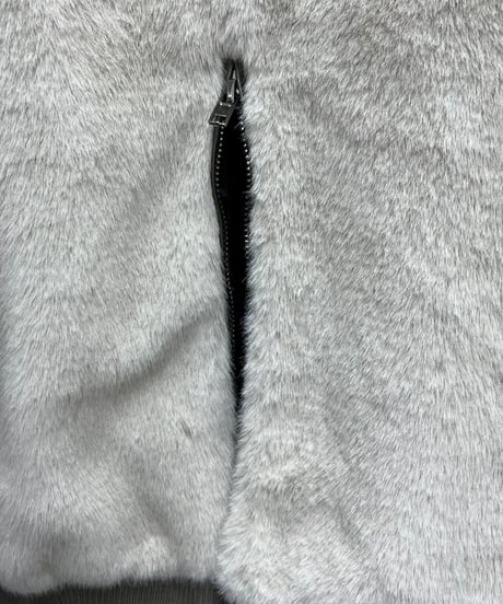 【R2603-FDB1000】  Hybrid fur blouson（1741102）