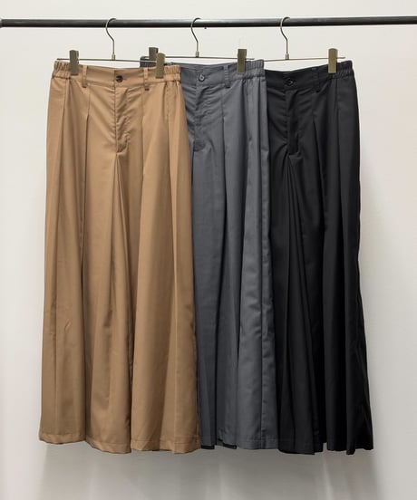 【R2603-TWP1085】 Pleated wide-leg pants (1741162)