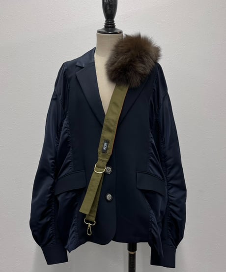 【R2603-FST1028】 Fur strap (1680081）