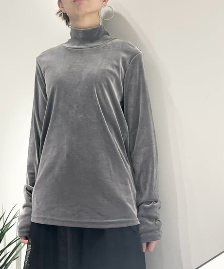 【R2603-HNK1079】 Mock neck top (1741188）