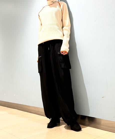 【R2603-WDP1114】 Wide drost pants（1741197）