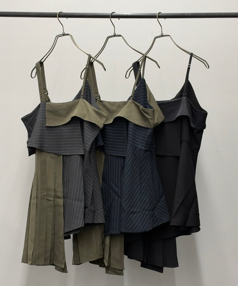 R2603-KTY1105】 Tiered cami tunic (1741176) | R