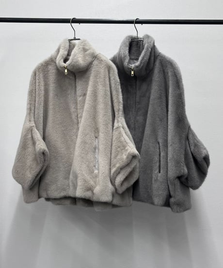 【R2603-MFP997】 Mink fur poncho（1680072）