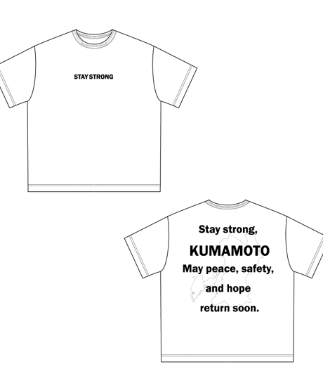 8/11発売【R2603-KMT1113】 Kumamoto Charity Tee（1741194）
