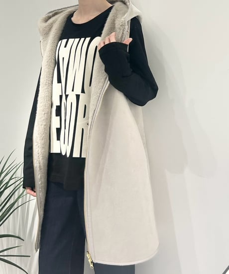 【R2603-MFV999】 Mink fur vest（1680074）