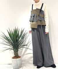 【R2603-PSP867】 Peplum jumpsuit（1740972）