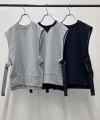 【R2603-SWV1050】 Acrylate sweat vest (1741135）