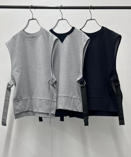 【R2603-SWV1050】 Acrylate sweat vest (1741135）