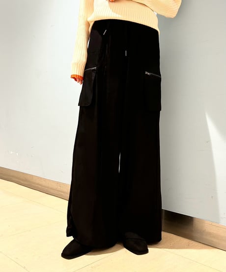 【R2603-WDP1114】 Wide drost pants（1741197）