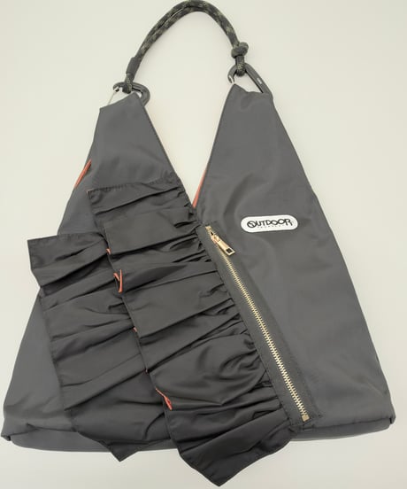 【R2603-TFB53】 Triangle bag with frills (1741189)　NEW