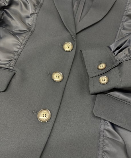 【R2603-DJK1046】 Hybrid tailored  jacket（1741165）
