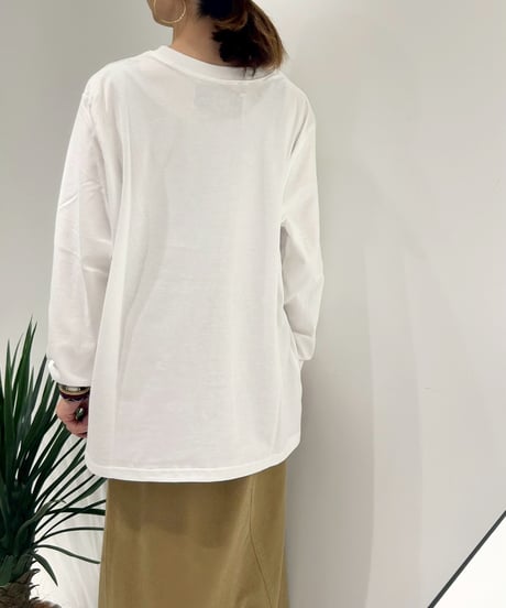 【R2603-SSL1059】 Circle long t-shirt（1741141）