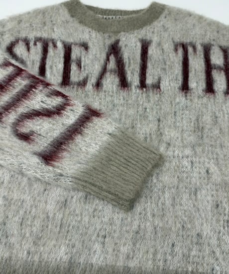 【R2603-RJN1087】 Logo Jacquard knit (1741182)