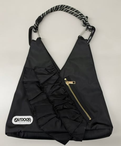 【R2601-TFB66】 Triangle mini bag with frills（1741190） NEW