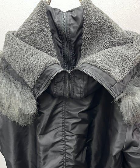 【R2603-BFB1014】 Big hoodie jacket（1680078）