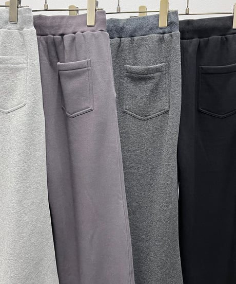 【R2603-UKP1096】 Bushed fleece wide pants (1741172)